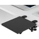 thumbnail image 1 of Bandeja extensible ergonómica para escritorio, 24 x 23 cm, con abrazadera sin perforaciones, bandeja plegable para teclado, reposamuñecas con brazo para montaje en mesa y codo para computadora., 1 of 5