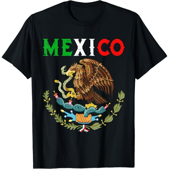 Independence Mexican Day Mexico Eagle Mexico Viva Mexico T-Shirt Tops Tee