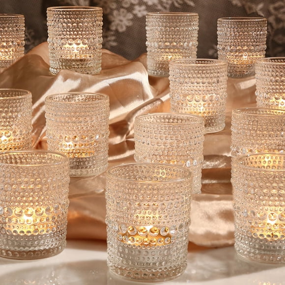 Portavelas Votive Capaniel Glass, 36 paquetes, transparentes