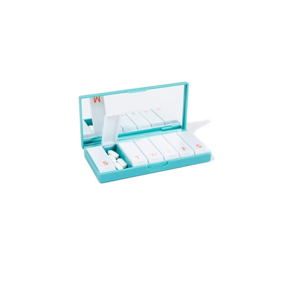 Teal Pill Box