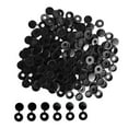 thumbnail image 2 of 100 Piezas de Plástico Macarena con Bisagras Tornillo para Decoración de Muebles Negro, 2 of 5