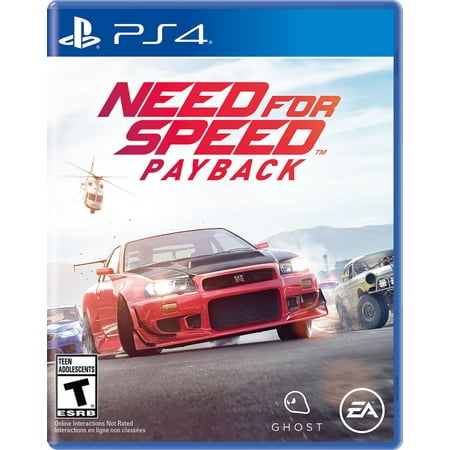 Need for Speed Payback, Electronic Arts, PlayStation 4, (Ps4 Best Racing Simulator)