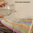 thumbnail image 6 of Ycandiee Kitchen Dishcloths for Washing Dishes, Ultra Absorbent Dish Rags, Cleaning Cloths Pack of 4, Soft and Absorbent, 6 of 6