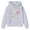 C-Light Gray171, variant on DHFJKG Girls Hoodies Kids Oversized Sweet Heart Graphic Print Long Sleeve Sweatshirt Soft Comfortable Hooded Pullover With Pocket Toddlers Casual Tops