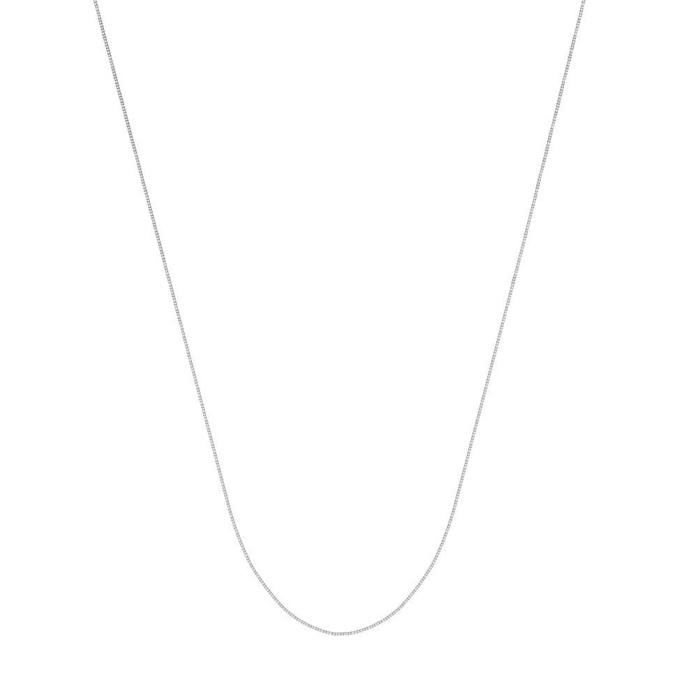 1.35 mm 10k White Gold Classic Box 