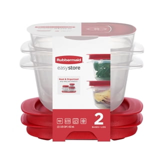 Anchor Hocking TrueLock Locking Lid Glass Food Storage Containers, 2 Cup  Round - Walmart.com
