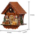 thumbnail image 1 of Kintrot cuckoo clock Handcrafted Traditional Black Forest Wood clock Wall Decor, 1 of 5