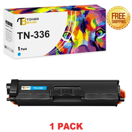 Toner Bank 1-Pack Compatible Toner Cartridge for Brother TN-336C HL-4150CDN 4570CDW 4570CDWT L8250CDN L8350CDW L8350CDWT MFC-L8600CDW L8850CDW 9460CDN 9560CDW 9970CD Cyan price history on PriceWatchPro