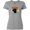 Athletic Heather, variant on Inktastic Drum Set Retro Drummer Sunset Women's T-Shirt