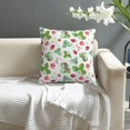 thumbnail image 5 of Strawberry Pillow Cover Strawberry Throw Pillow Cover for Couch Farmhouse Floral Pillow Cover 18*18 Inches, 5 of 6