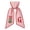 color#40, variant on Christmas Wreath Sash Letter W Striped Fabric Ribbon Bow Embroidered Front Door Scalloped Hanging Decor Thanksgiving Ornament 5x54 Inch