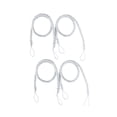thumbnail image 3 of 4 alzapaños trenzados para cortinas, accesorios para manualidades, decoración del hogar Gris, 3 of 9