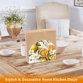 thumbnail image 6 of Yayeee Napkin Holder for Table Set of 2 Kitchen Paper Tissue Organization, Oranges Watercolor, 6 of 8