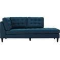 thumbnail image 3 of Modern Contemporary Urban Design Bedroom Living Room Bumper Bench, Navy, Fabric, 3 of 3