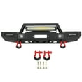 thumbnail image 2 of cciyu Rear Bumper Compatible for 1998-2011 for Ford Ranger with D-ring, LED Lights, 2 of 5