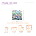 thumbnail image 3 of Sirena Panel Decorativo DECOWORLD Eco Shimmer Wall 24pz 30*30cm Lentejuela, 3 of 5