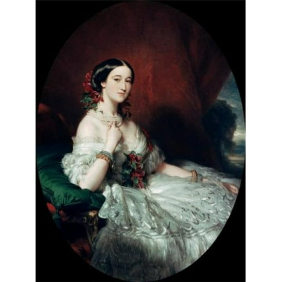 Posterazzi SAL2622134 Duchess of Berwick & Alba by Franz Xaver Winterhalter 1805-1873 Spain