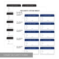 Visitor Badges Form Booklet / 25 Sheet Log Book / 250 Visitor Labels ...