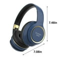 thumbnail image 3 of Auriculares Bluetooth Clearance Headset Wireless Bluetooth Headset Folding Talking Gaming Headset Headphones Over Ear, 3 of 9