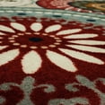 thumbnail image 4 of Mohawk Home Aurora Suzani Blue Vintage Printed Area Rug, 5'x8', Cream & Blue, 4 of 8