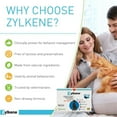 thumbnail image 4 of Vetoquinol Zylkene Calming Behavior Support Supplement, Helps Promote Relaxation and Reduce External Stress Factors, Daily Behavioral Support and Anxiety Relief, Dog or Cat, 65lbs+, 450mg, 14ct, 4 of 8