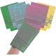 thumbnail image 1 of 8 piezas de toallitas exfoliantes asiáticas, manoplas exfoliantes coreanas, guantes, toallas italianas, paños de limpieza compatibles para eliminar piel muerta, callosidades y poros. Viscosa., 1 of 5