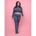 thumbnail image 3 of Mills by Millie Bobby Brown Women's Fold Over Pants, Sizes XXS-XXL, 3 of 7