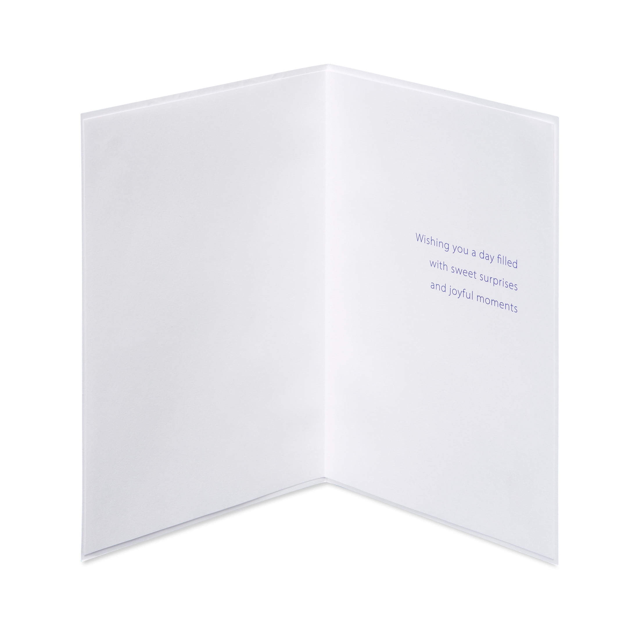 Papersong Premium Birthday Card (Hummingbird)