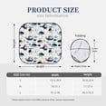 thumbnail image 3 of Wukai Cartoon Helicopters Car Front Windshield Sun Shade,Sun Visor Shield Block Automotive Interior Protector Blocks UV Rays-Small, 3 of 6