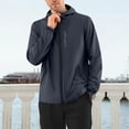 thumbnail image 2 of WTOBBY Men's Winter Waterproof Hardshell Jacket, Windproof Outdoor Casual Coat with Adjustable Hood, Insulated Warmth for Snow Activities,Dark Gray L, 2 of 4