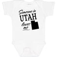 thumbnail image 3 of Inktastic Someone in Utah Loves Me Boys or Girls Baby Bodysuit, 3 of 5