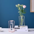 thumbnail image 4 of Walbest Nordic Modern Wrought Iron Holder & Glass Vase Test Tube Set, Creative Hydroponic Flower Pot Home Office Desktop Ornament, 4 of 7