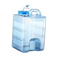 thumbnail image 3 of Conteneur d'Eau Portable avec Poignée Étanche Pichet Vide Stockage d'Eau pour 24L, 3 of 8