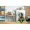 thumbnail image 2 of Ahgly Company Machine Washable Indoor Rectangle Transitional Bakers Brown Area Rugs, 4' x 6', 2 of 7