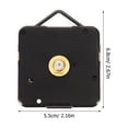 thumbnail image 2 of HEANUJJ Durable Plastic Quartz Wall Clock Movement with Mute Motor and Pendulum for DIY Use, 2 of 7