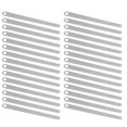 thumbnail image 1 of Anches de Réparation de Métal, Anches de Réparation de Clarinette Tailles Raisonnables Robuste Remplacement Facile 30Pcs pour l'Entretien des Instruments à Vent, 1 of 8