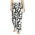 thumbnail image 2 of Lsque Cartoon Penguin Print Women's Pajama Pants, Lounge Pant - Comfortable Home Wear,Elastic Waistband, Stylish Design-X-Large, 2 of 9