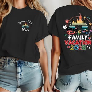 Disney Vacation 2025 family vacation 2025 Shirts, Disney Trip 2025 Shirt, Disneyland Shirts, Disney Couple Shirts, Disneyworld