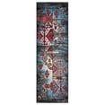 thumbnail image 1 of LR Home FUSIO81349BUL2370 Fusion Distressed Geometric Runner Indoor Area Rug, 1 of 1