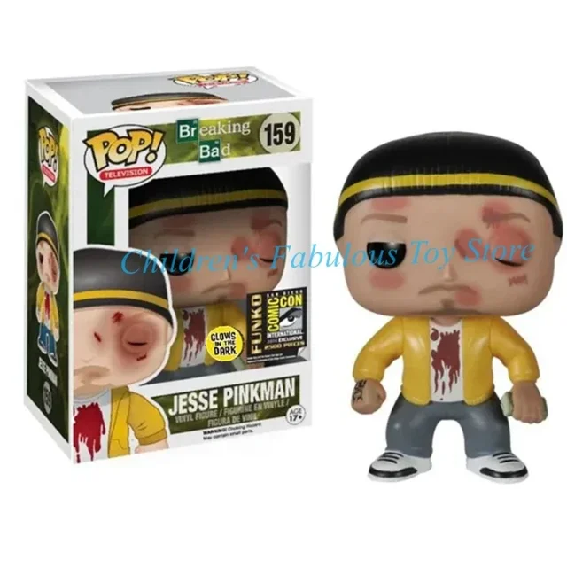 2025 Nueva figura de acción de vinilo FUNKO POP Breaking Bad All Series Green #159 #160 #161 #162 #163 #165 #166 #167, modelo de juguetes para niños, regalo