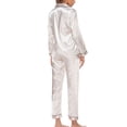 thumbnail image 4 of Ropa de descanso de dos piezas, Conjunto de pijama para mujer, pijama de 2 mangas largas, pijamas para mujer, rendimiento probado, 4 of 6