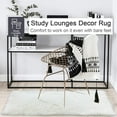 thumbnail image 5 of Luxury Soft Faux Sheepskin Fur Area Rugs Floor Rug Wool Shaggy Rectangle Carpet Bedside Floor Mat Plush Sofa Cover Seat Pad Living Room Bedroom Floor Home Decor, 5 of 9