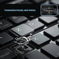 thumbnail image 4 of Foldable Keyboard Rechargeable 67 Keys Keyboard Portable Wireless Office Keyboard Compatible For Windows Android IOS White, 4 of 4