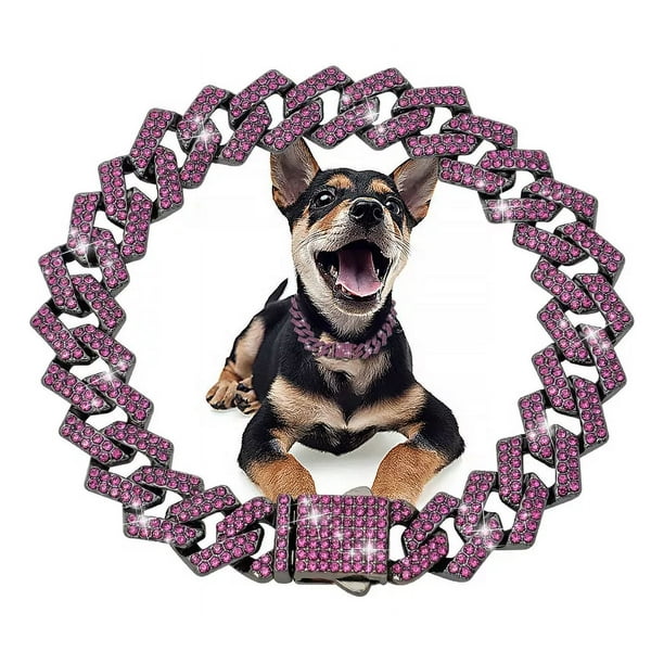 Cadena Para Perros, Cadenas Cubanas De Oro Para Perros Y Gat