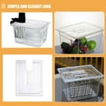 thumbnail image 3 of DEEPCRAFF 2Pcs Transparent Plastic Replacement Lid for 11L Slow Cooker Sous Vide Precise Cooking Cover, 3 of 8