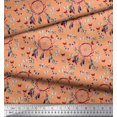thumbnail image 3 of Soimoi Tissu en Viscose Chiffon Attrape-Rêves & Imprimé Papillon Tissu au Mètre 42 Pouces de Large, 3 of 3