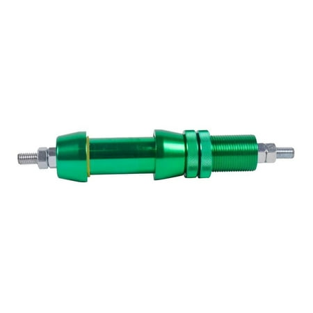 Aoanydony Aluminum Alloy Bowfishing Fly Fishing Reel Mount Reel Seat Green 21x3.5x3.5cm