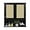 Black, variant on Bathroom Wall Cabinet Wall Mounted Organizer, Medicine Cabinet, Over The Toilet Storage, Bamboo Medicine Cabinets with Doors and Shelves, Wall Storage for Bathroom Kitchen Living Room