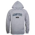 thumbnail image 1 of W Republic 565-260-HGY-04 Chandail à Capuchon pour Femmes Albany State Golden Rams Mom, Gris Chiné - Extra Large, 1 of 1
