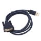 thumbnail image 2 of Convertidor USB a RS232 1.1 2.0 3.0 Tipo A a DB9 Serie macho de 9 pines para Windows 48 pulgadas de longitud, 2 of 5